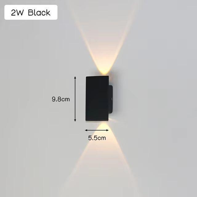 Skanto | Light - Modern Weather-Resistant LED Wall Lamp Made of Aluminum for Outdoor Use