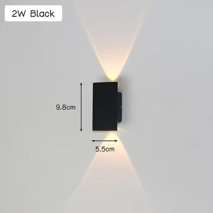Skanto | Light - Modern Weather-Resistant LED Wall Lamp Made of Aluminum for Outdoor Use