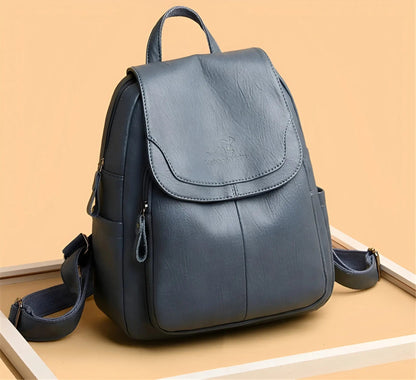 BowLift | Vintage Leather Women's Backpack - Isabella