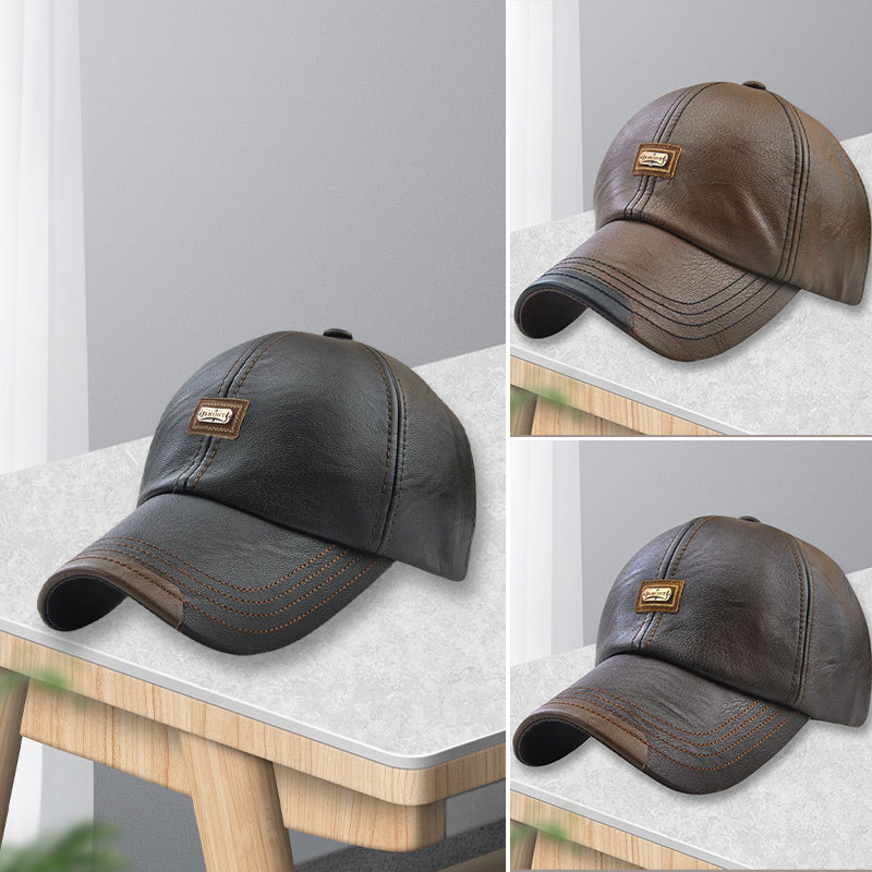 Skanto | New Trendy Leather Cap