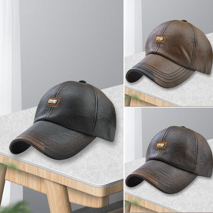 Skanto | New Trendy Leather Cap