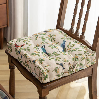 BowLift | Whimsical Bird Leaf Cushion