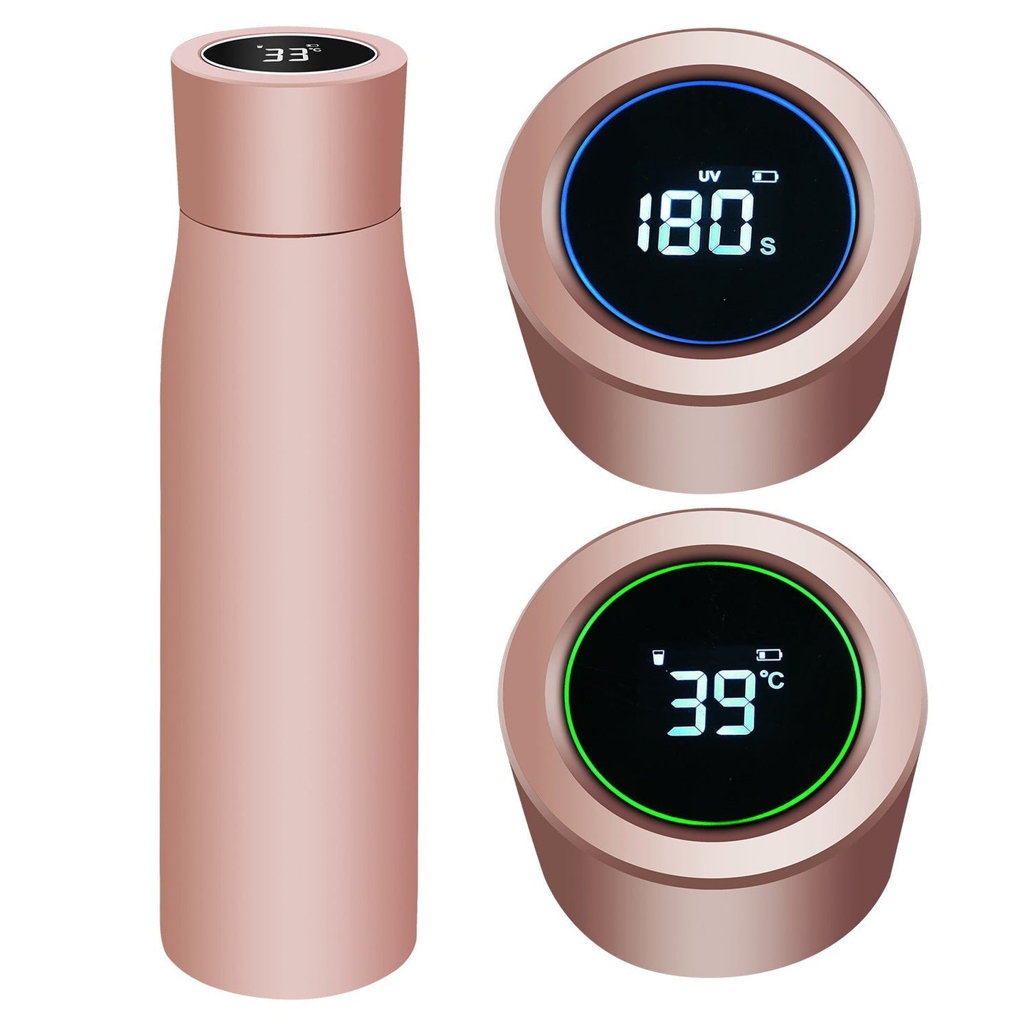 Skanto | Aquyn UV Light Water Bottle – Smart Water Bottle with UV Sterilization for Pure Drinking Water