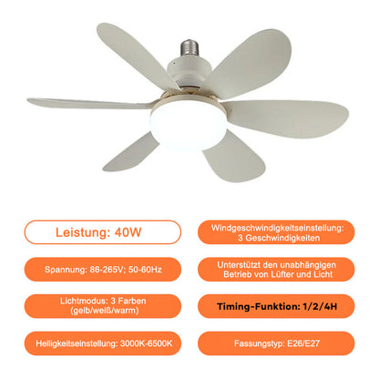 Skanto | Skanto Ceiling Fan with Light