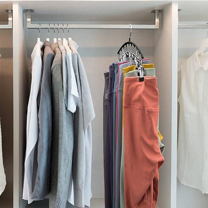 Leggings Organizer Hanger with Rubber Clips | Bowlift