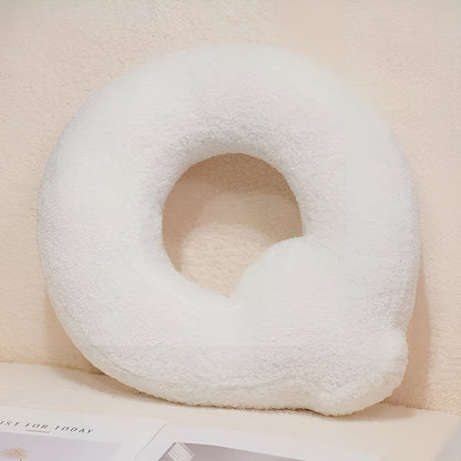 White Letter Decorative Pillow – Soft And Versatile | Creative Pillows For Your Sofa And Bed | Bowlift