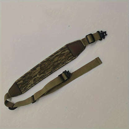 Skanto | Camo 2-Point Sling with Quick Release Buckles – Robust Shoulder Strap for Outdoor Adventures – Comfortable, All-Terrain with Seamless Length Adjustment