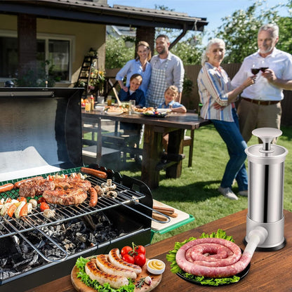 Skanto | Sausage Fillers with 4 Different Sized Filling Pipes