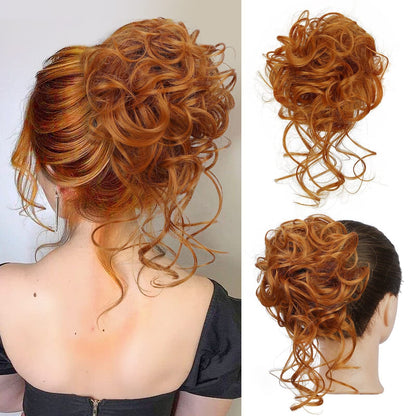 Curly Bun Hair Claw Clips Bowlift