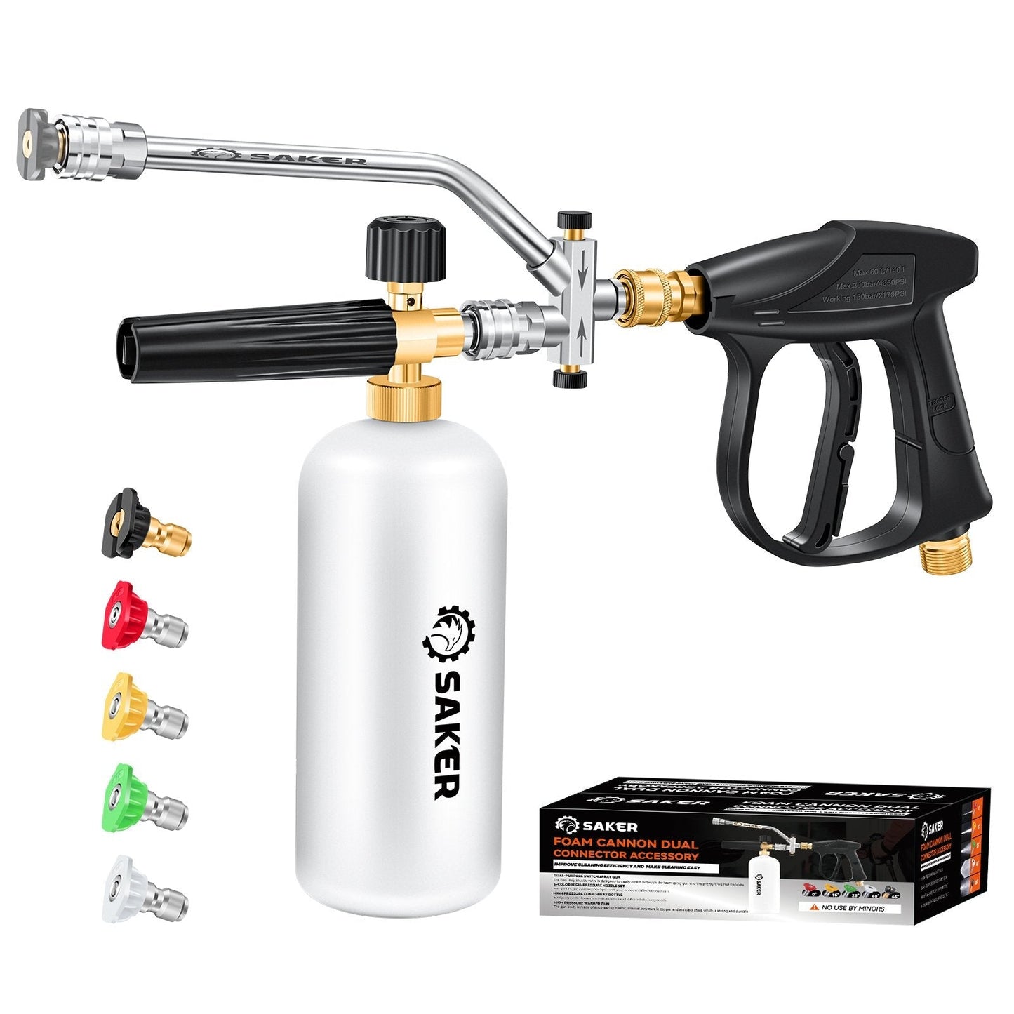 BowLift | Foam Cannon Dual Connector Accessory