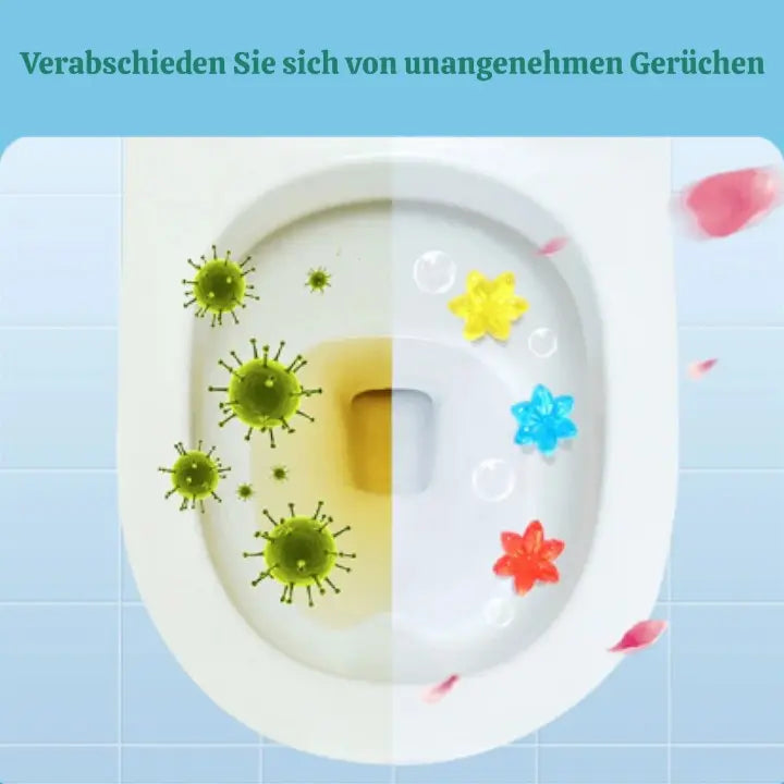 BowLift | 12-piece gel stamp set for the toilet — Transform every flush into an explosion of irresistible freshness!