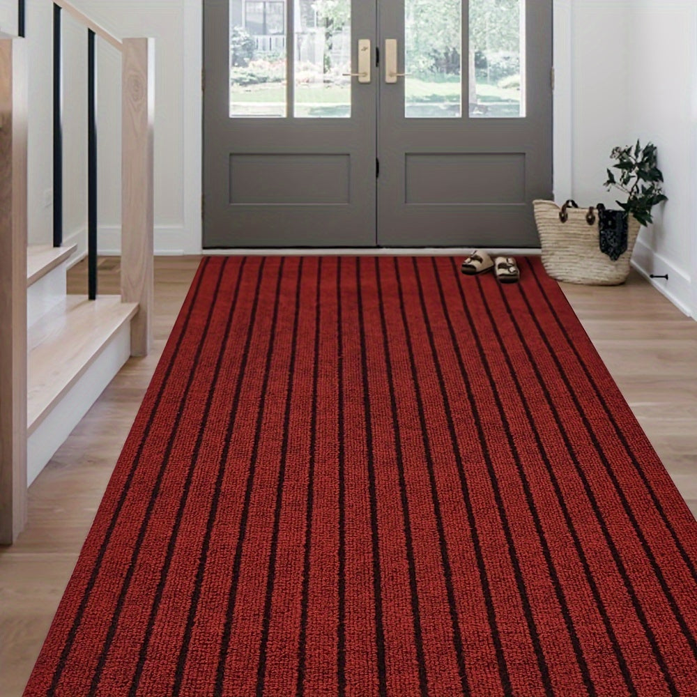 Non-slip Runner - Washable Rug with Rubber Backing for Indoor and Outdoor | Perfect for Hallway and Balcony | Skanto