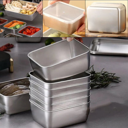 Stainless steel food storage containers | Brehn