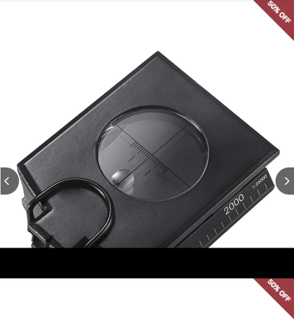 BowLift | Military Compass | Waterproof Aluminum Alloy | Clinometer & Sighting Lens | Survival, Camping & Hiking