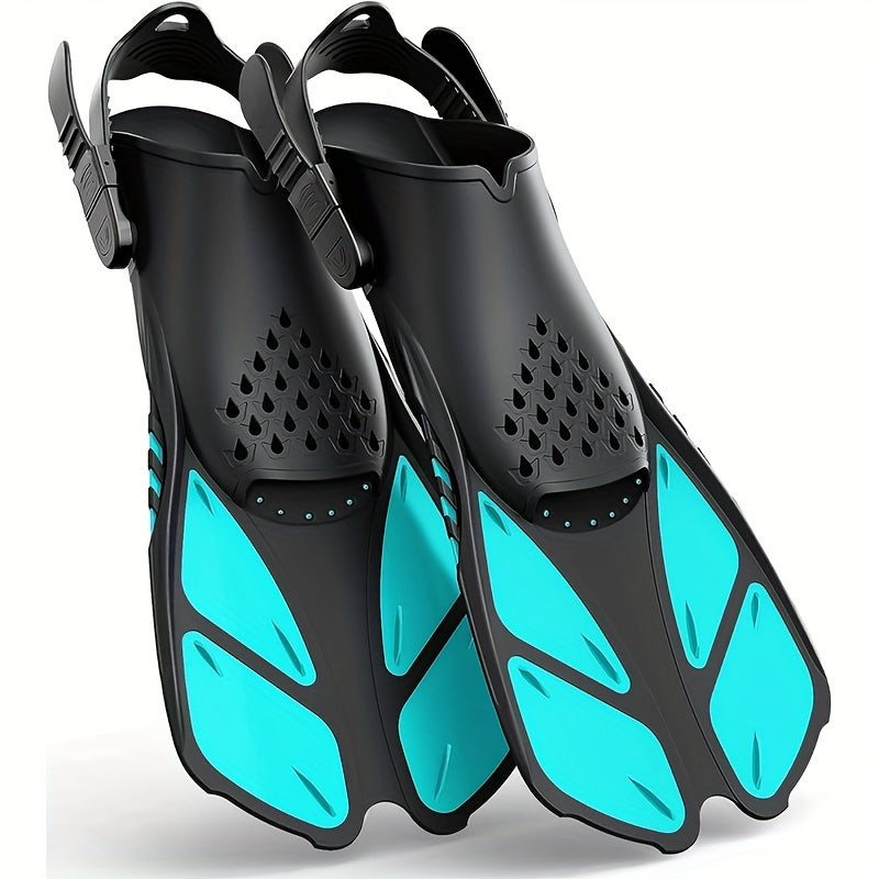 BowLift | Snorkel fins SeaVana Glide | Adjustable & Short | Open Heel | For Travel & Leisure | Unisex