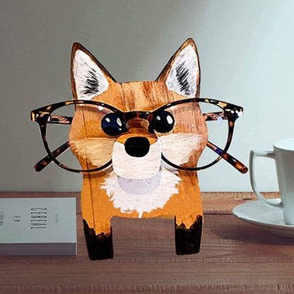 Skanto | Wooden Animal Glasses Stand