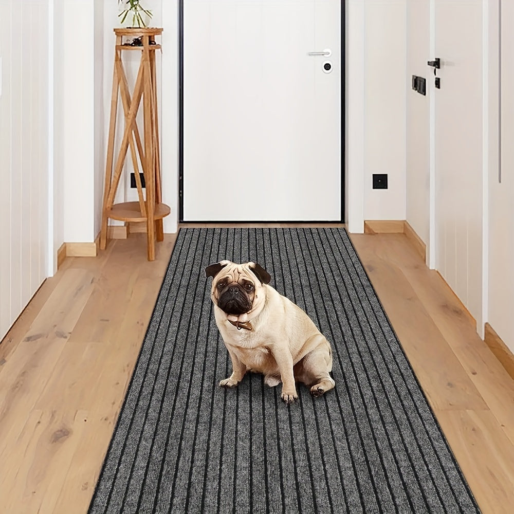 Non-slip Runner - Washable Rug with Rubber Backing for Indoor and Outdoor | Perfect for Hallway and Balcony | Skanto