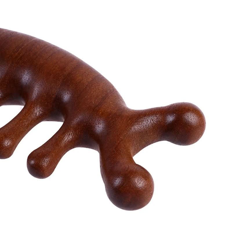 BowLift | Luxury Sandalwood Massage Comb | Antistatic & ideal for hair care & scalp massage
