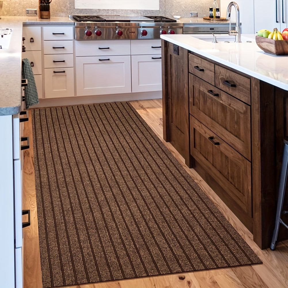 Non-slip Runner - Washable Rug with Rubber Backing for Indoor and Outdoor | Perfect for Hallway and Balcony | Skanto