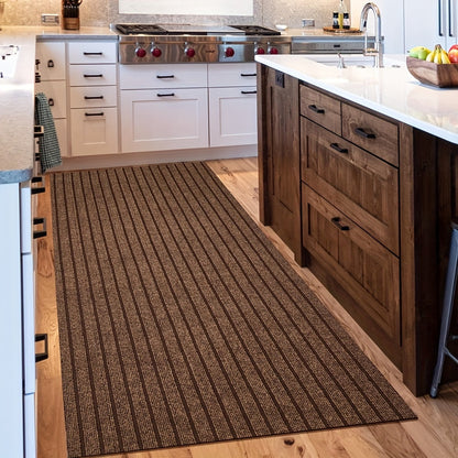 Non-slip Runner - Washable Rug with Rubber Backing for Indoor and Outdoor | Perfect for Hallway and Balcony | Skanto
