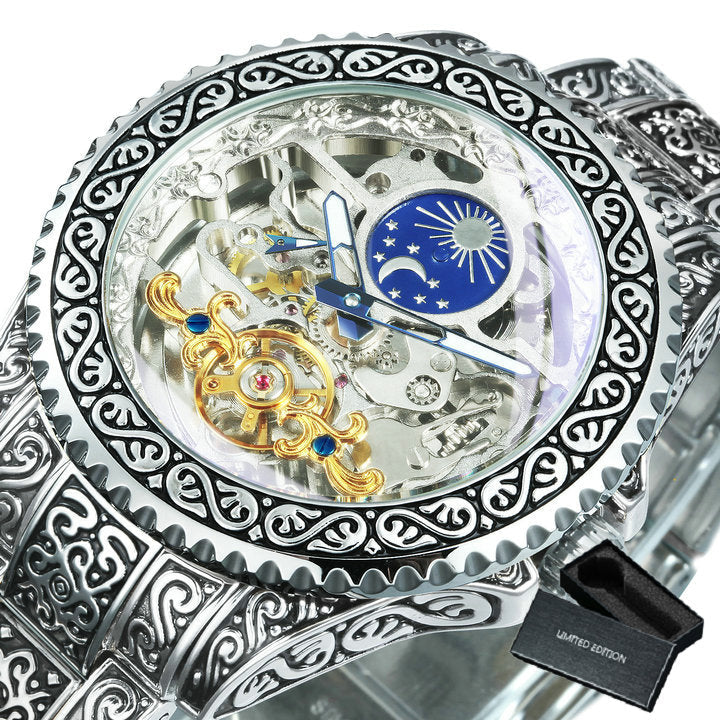 BowLift | Vintage Moon Automatic Tourbillon Watch