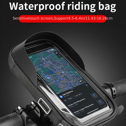BowLift | Waterproof Phone Holder for Bike and Motorcycle – 360° Rotatable and Suitable for 4.5–6.4 inch