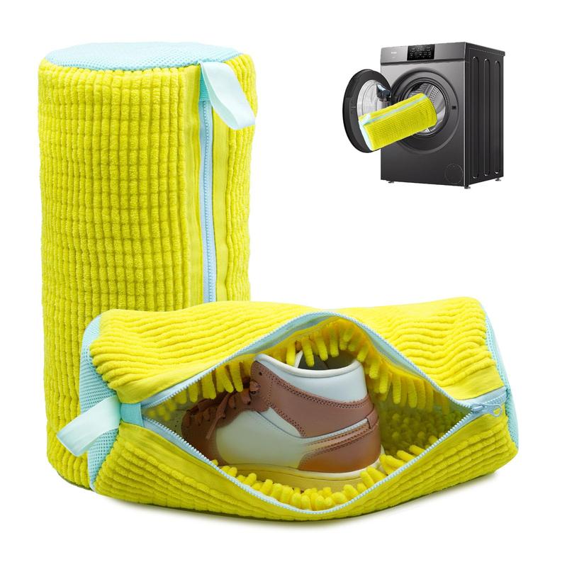 BowLift | Chenille Microfiber Shoe Washing Bag – Gentle & Effective Machine Wash Protection