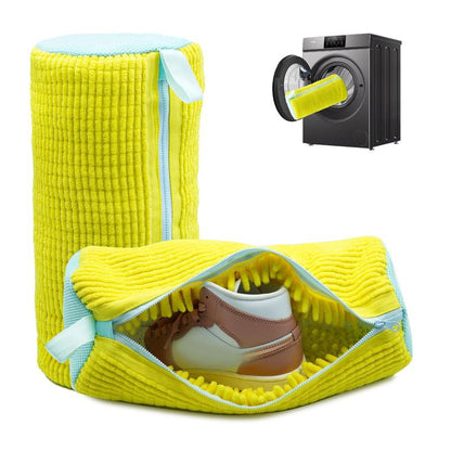 BowLift | Chenille Microfiber Shoe Washing Bag – Gentle & Effective Machine Wash Protection