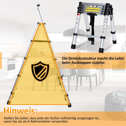 Telescoping ladder Folding ladder A-frame | Bowlift