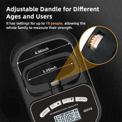 BowLift | Precise hand-held measuring device for grip force measurement up to 120 kg