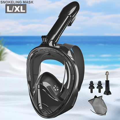 Full-face snorkel mask with 180° visibility | Bowlift