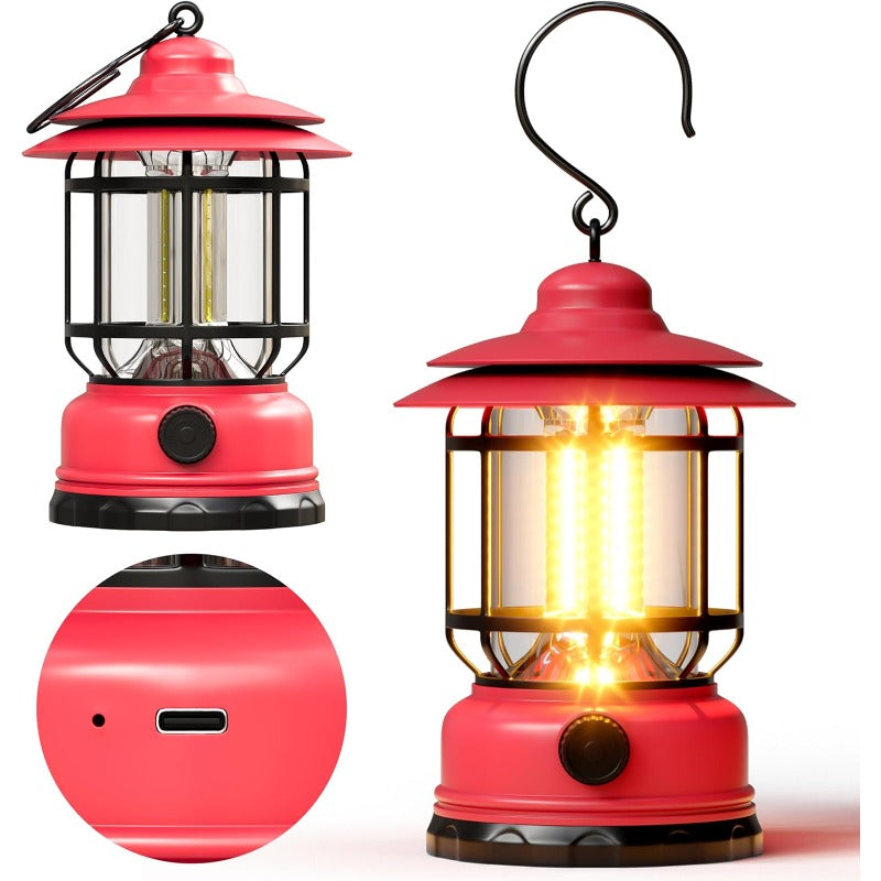 Skanto | Rechargeable Retro LED Camping Lantern