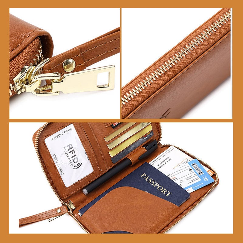 BowLift | Multi-Functional RFID Passport Wallet