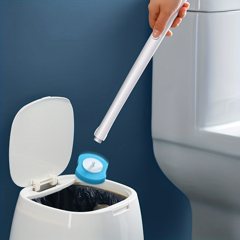 Skanto Skanto | 32 Brush Head Set or 48 Accessory Brush Heads - Wall-Mounted Bathroom Cleaning Set with Scented Brushes - Powerful Toilet Brush Set