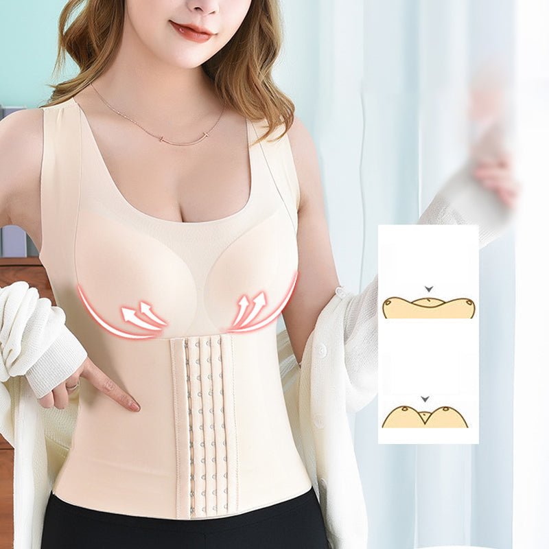 Skanto | 3-in-1 Button Waist Bra Shapewear