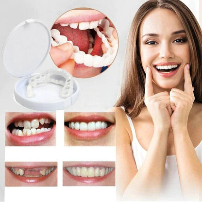 Instant enhancement of your smile with Snap-on Veneers