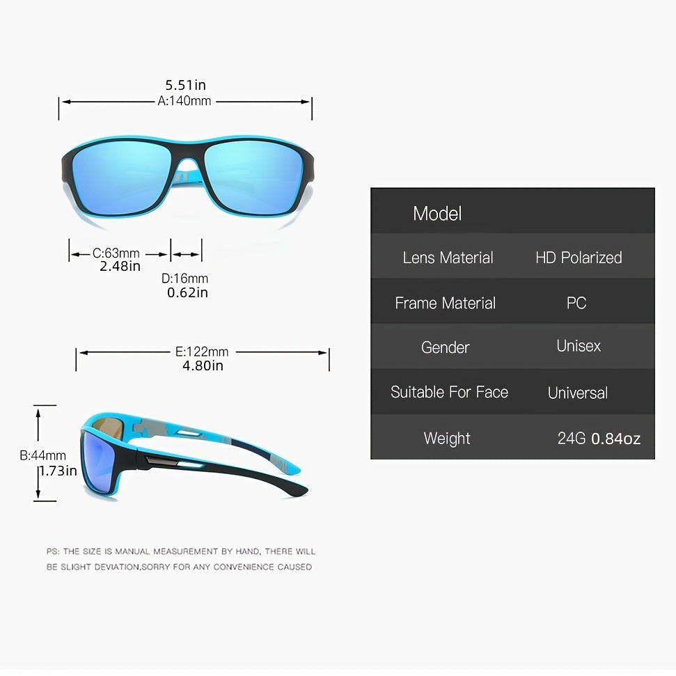 Men's Sport Sunglasses – Polarized with UV400 Protection – VisionX Pro | Karnz