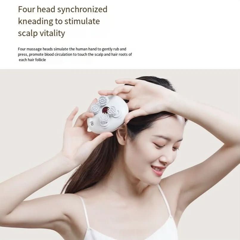 Skanto | Luxurious Red Light Scalp Massager for Hair Growth & Relaxation
