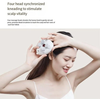 Skanto | Luxurious Red Light Scalp Massager for Hair Growth & Relaxation