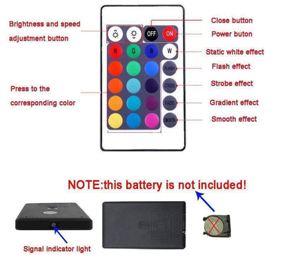 BowLift | Multi-color LED Light Strip