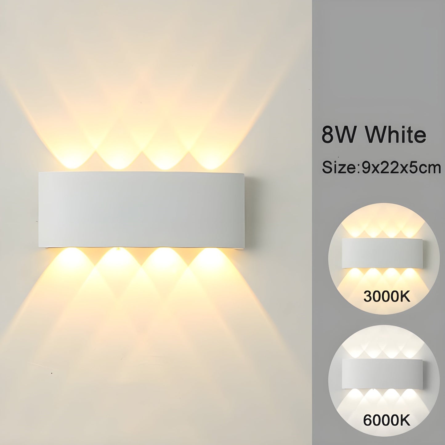 Skanto | LED Wall Mounted Lights for Indoor and Outdoor Areas