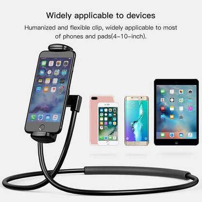 Lazy Neck Phone Holder - Flexible & Adjustable Bowlift
