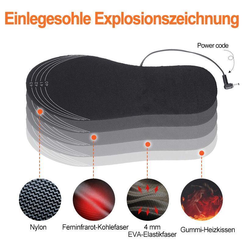 USB Heated Insoles Foot Warmers