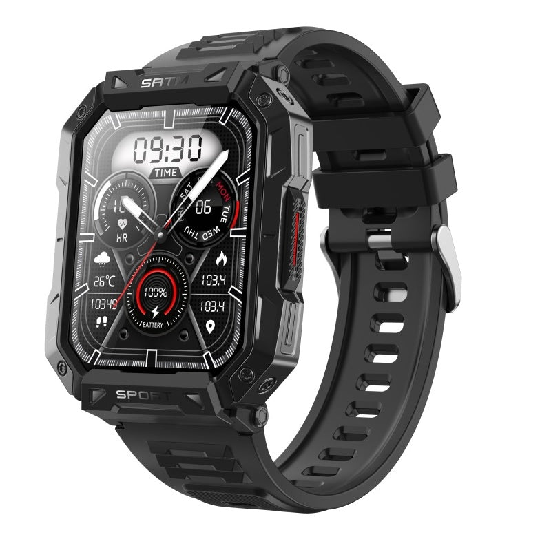 Skanto | Blood Glucose Blood Pressure Blood Oxygen Sleep Monitor Waterproof Smartwatch