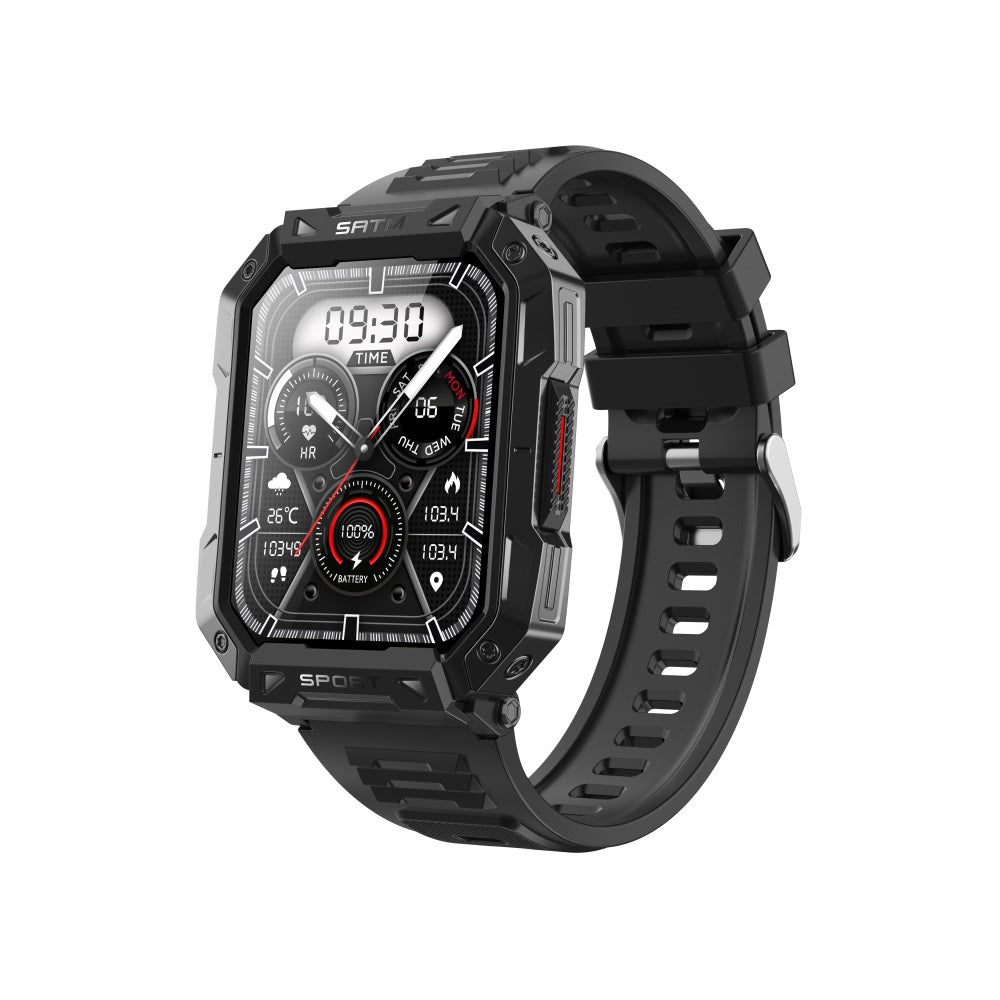 Skanto | Blood Glucose Blood Pressure Blood Oxygen Sleep Monitor Waterproof Smartwatch