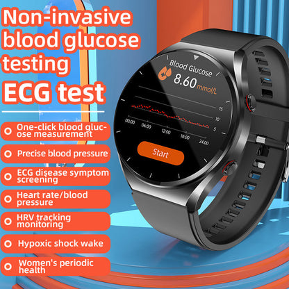 Skanto | One-Click Blood Sugar | Blood Glucose Blood Pressure ECG | ECG HRV Heart Rate Monitor Health Smartwatch