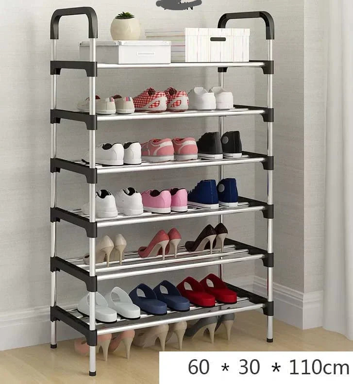 6-Tier Steel Shoe Rack - High Quality Skanto