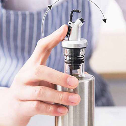 Oil and vinegar bottle 320 ML Steel Glass Karnz