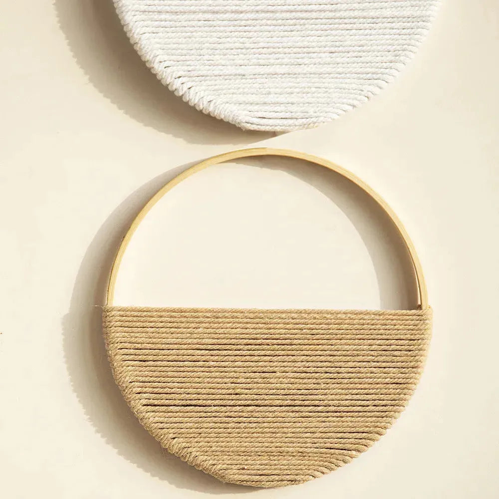 Skanto | Willowloop – Circular Macrame Wall Decor with Symmetrical Design