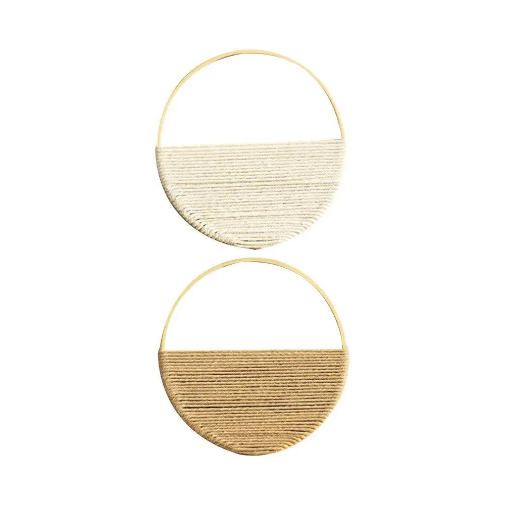 Skanto | Willowloop – Circular Macrame Wall Decor with Symmetrical Design